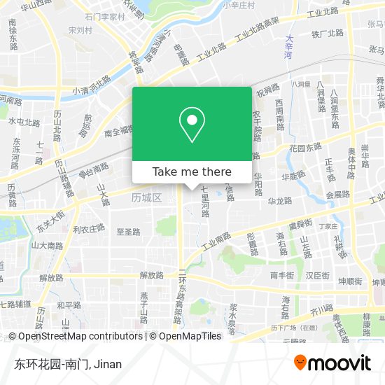 东环花园-南门 map