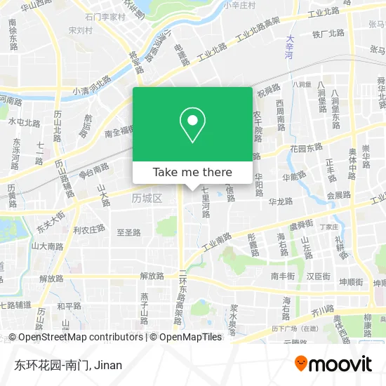 东环花园-南门 map