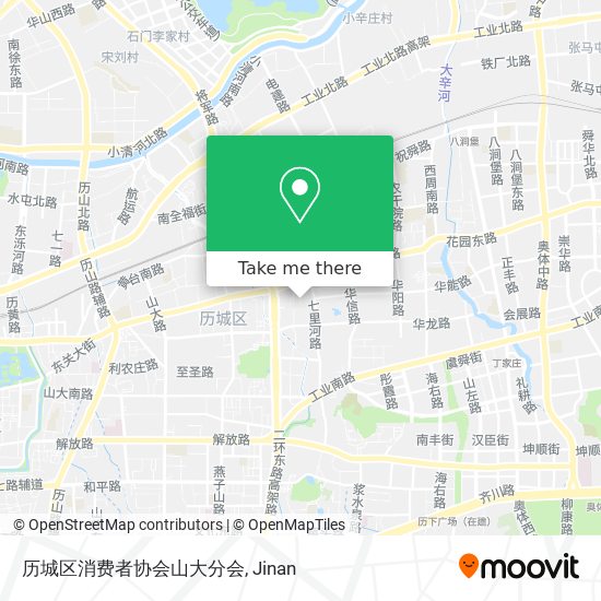 历城区消费者协会山大分会 map