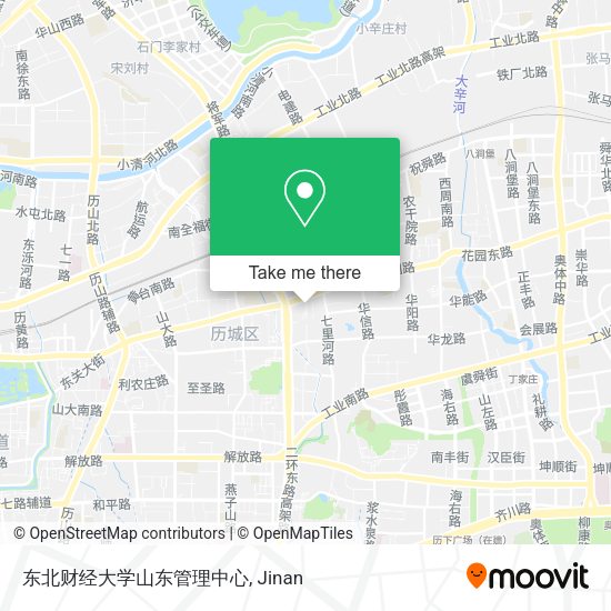 东北财经大学山东管理中心 map