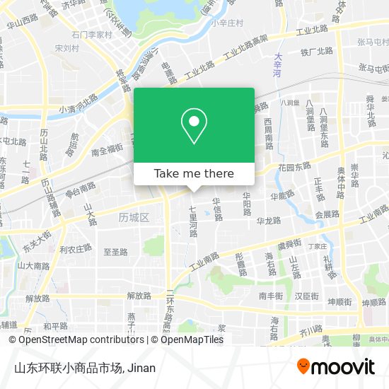 山东环联小商品市场 map