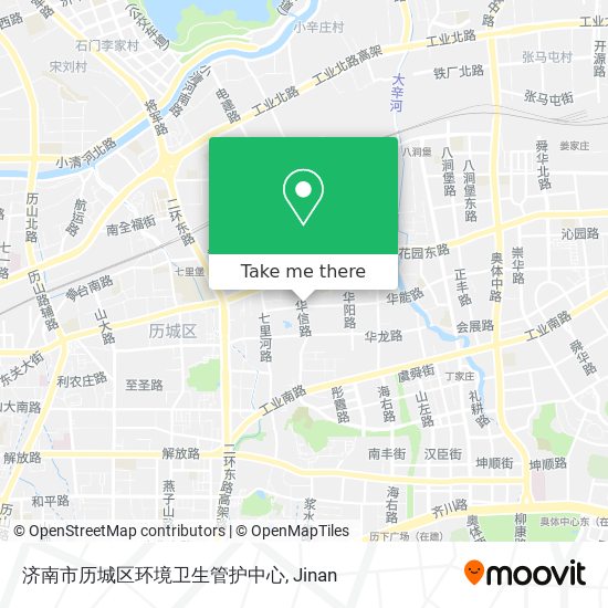济南市历城区环境卫生管护中心 map