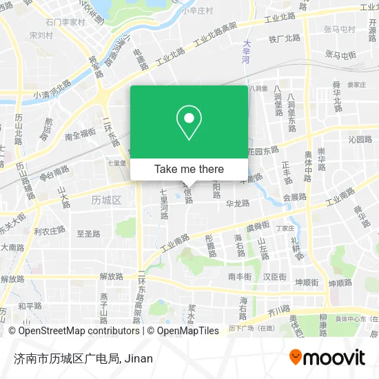 济南市历城区广电局 map