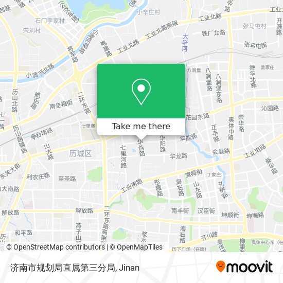 济南市规划局直属第三分局 map