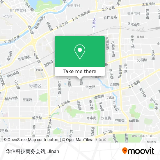 华信科技商务会馆 map