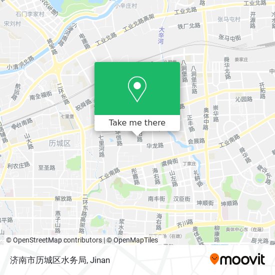 济南市历城区水务局 map