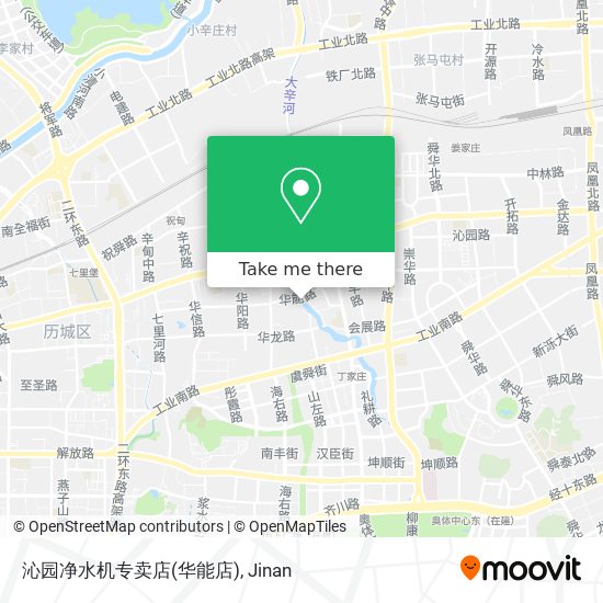 沁园净水机专卖店(华能店) map