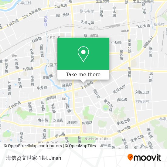 海信贤文世家-1期 map