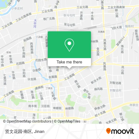 贤文花园-南区 map