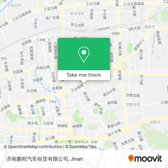 济南鹏程汽车租赁有限公司 map