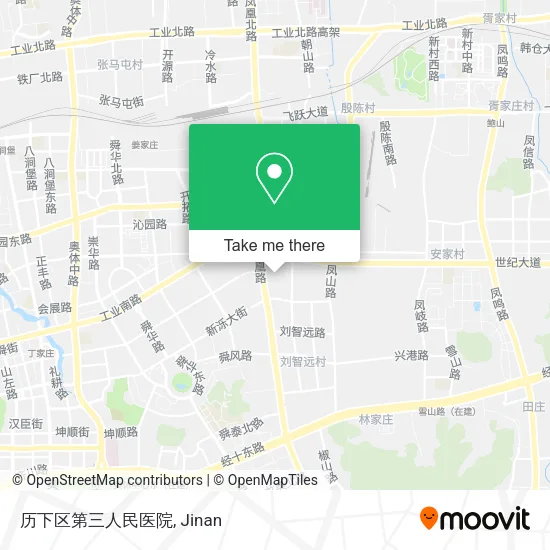 历下区第三人民医院 map