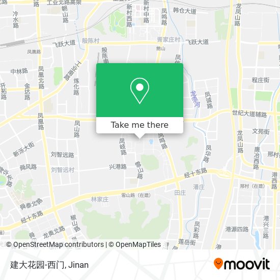 建大花园-西门 map
