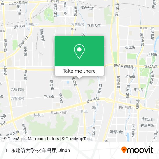 山东建筑大学-火车餐厅 map