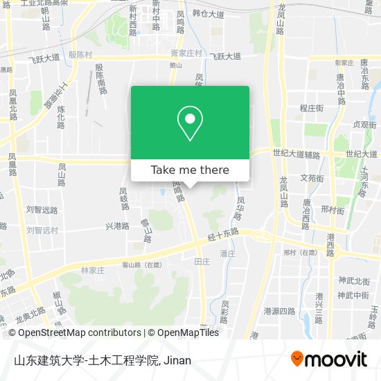 山东建筑大学-土木工程学院 map