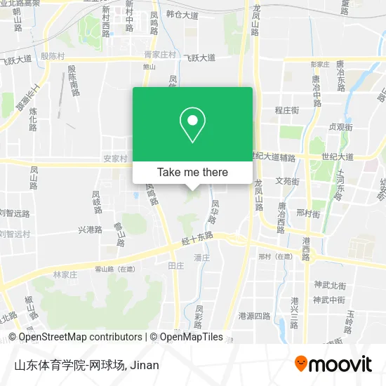 山东体育学院-网球场 map