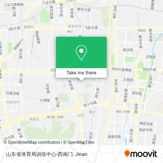 山东省体育局训练中心-西南门 map