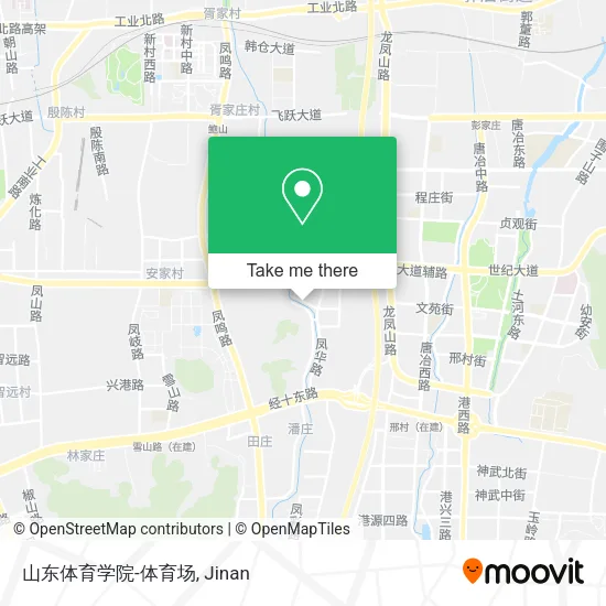 山东体育学院-体育场 map