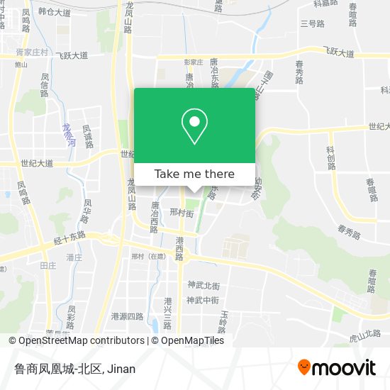 鲁商凤凰城-北区 map