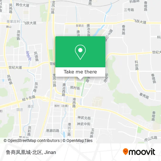 鲁商凤凰城-北区 map