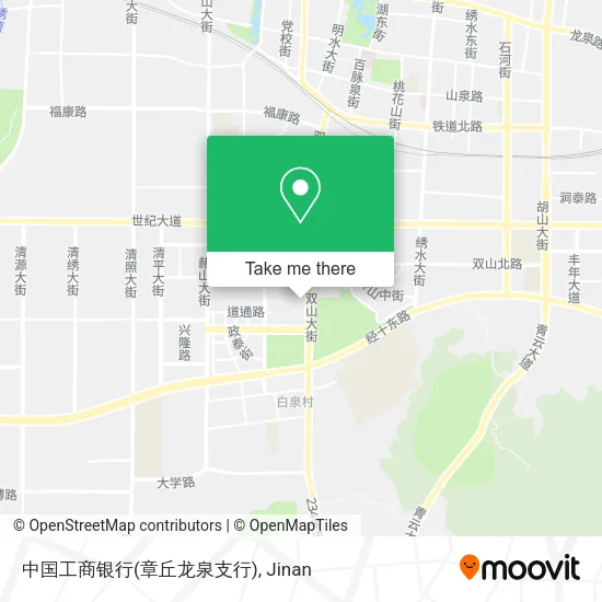 中国工商银行(章丘龙泉支行) map