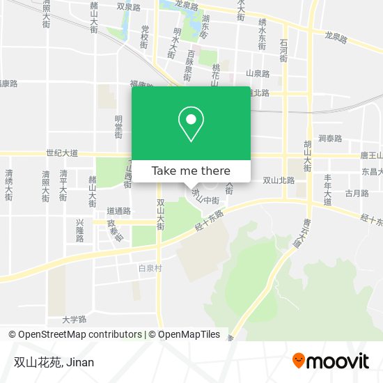 双山花苑 map
