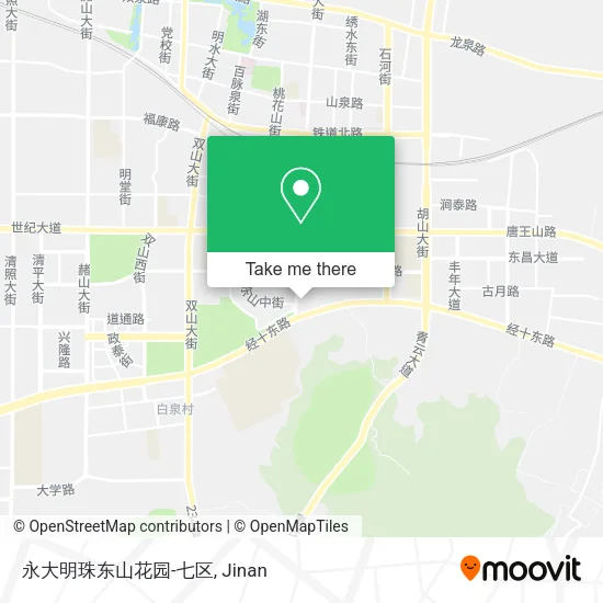 永大明珠东山花园-七区 map