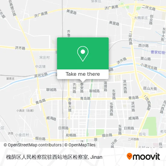 槐荫区人民检察院驻西站地区检察室 map