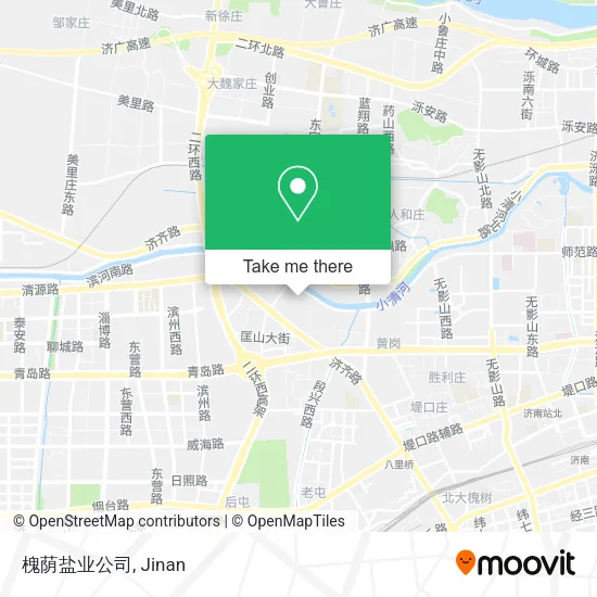 槐荫盐业公司 map