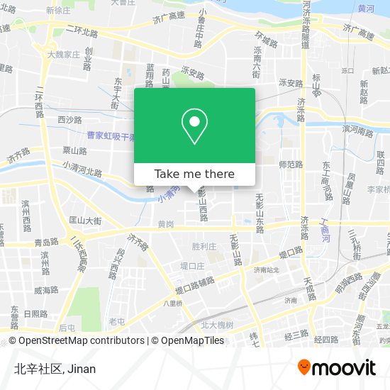 北辛社区 map