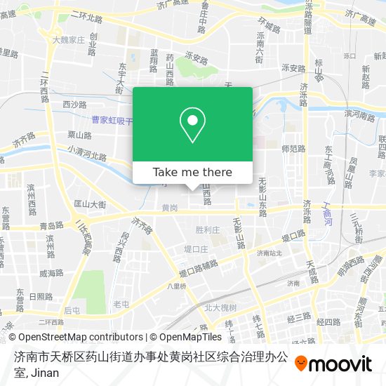 济南市天桥区药山街道办事处黄岗社区综合治理办公室 map