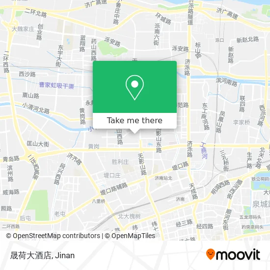 晟荷大酒店 map