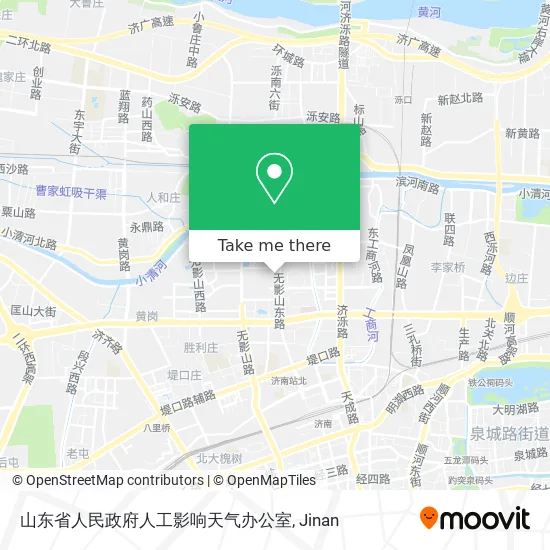 山东省人民政府人工影响天气办公室 map