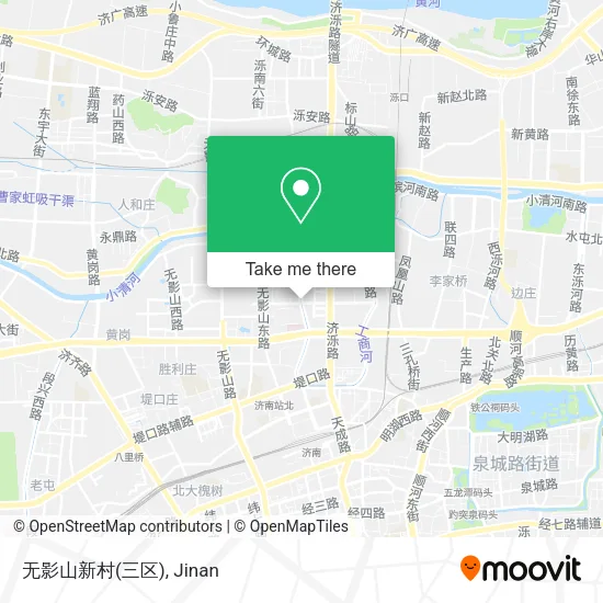 无影山新村(三区) map