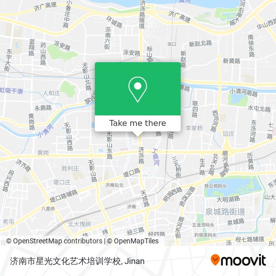 济南市星光文化艺术培训学校 map
