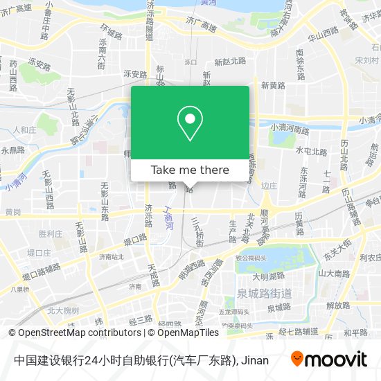中国建设银行24小时自助银行(汽车厂东路) map