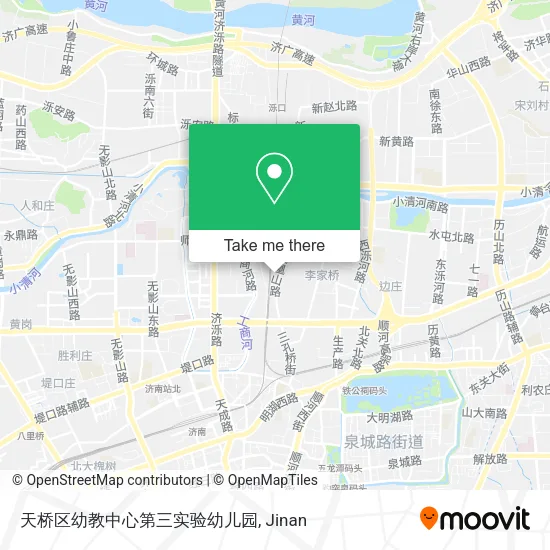 天桥区幼教中心第三实验幼儿园 map