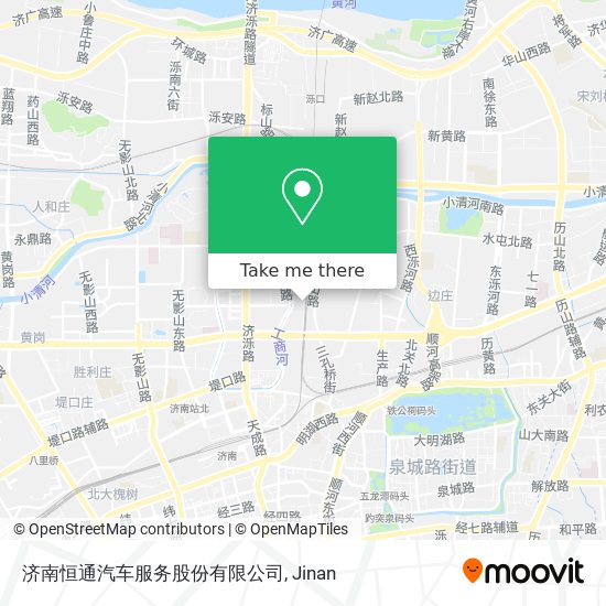 济南恒通汽车服务股份有限公司 map