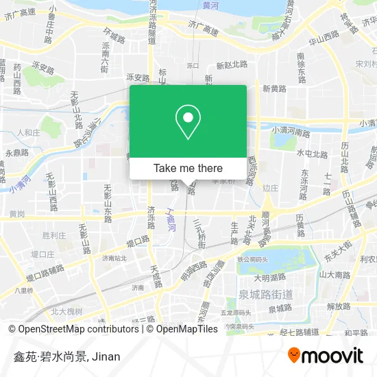 鑫苑·碧水尚景 map