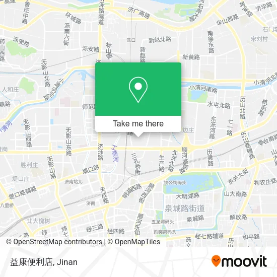 益康便利店 map