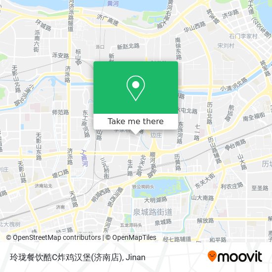 玲珑餐饮酷C炸鸡汉堡(济南店) map