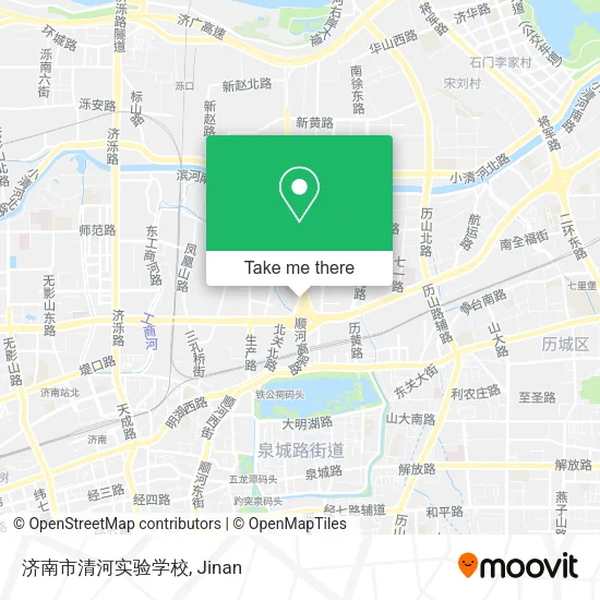 济南市清河实验学校 map