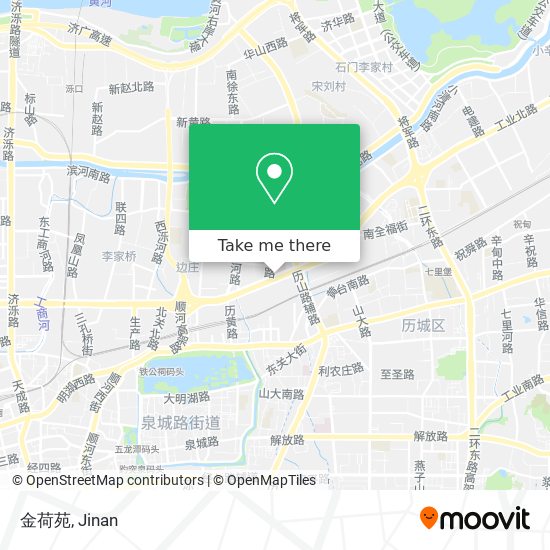 金荷苑 map