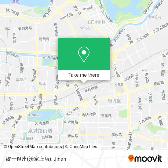 统一银座(沃家庄店) map