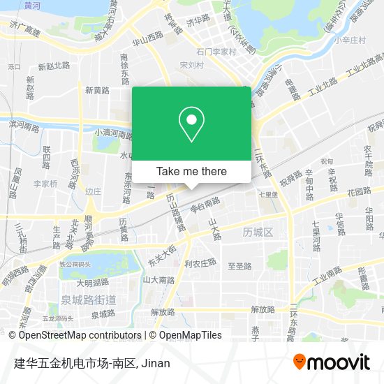 建华五金机电市场-南区 map