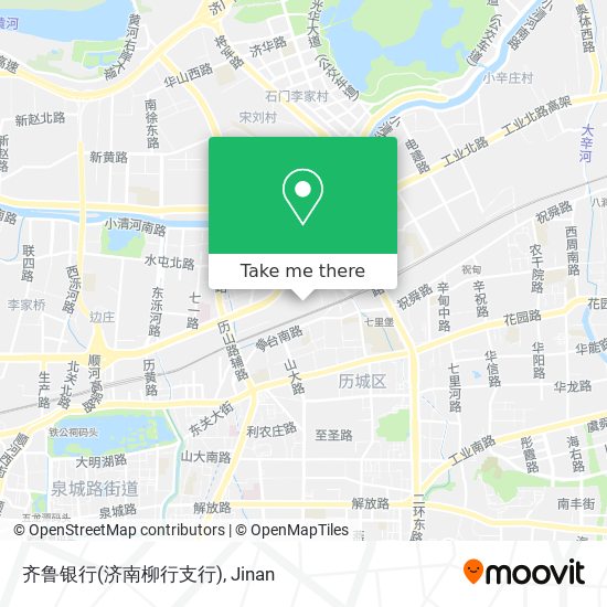 齐鲁银行(济南柳行支行) map