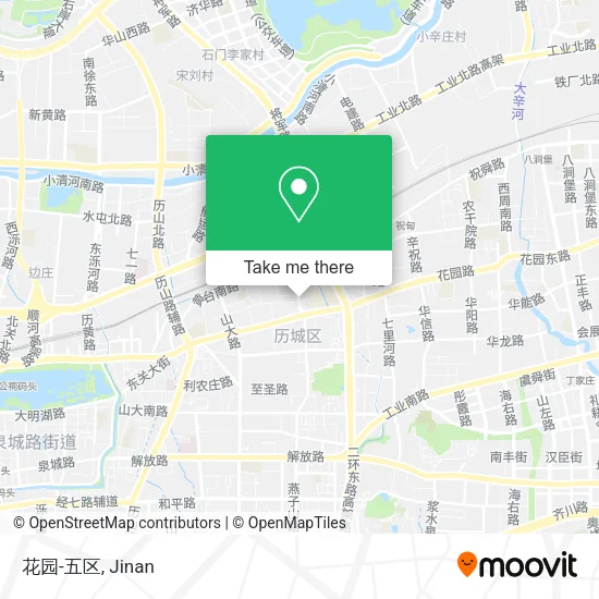 花园-五区 map