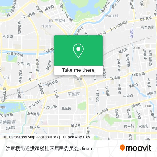 洪家楼街道洪家楼社区居民委员会 map