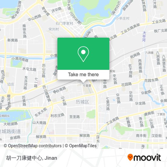 胡一刀康健中心 map