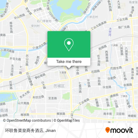 环联鲁菜皇商务酒店 map