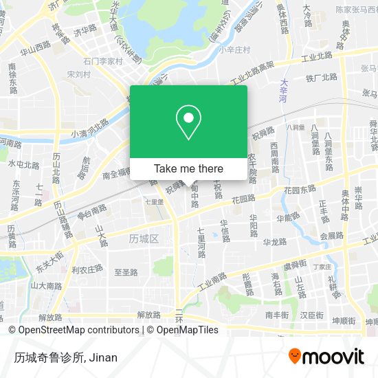 历城奇鲁诊所 map